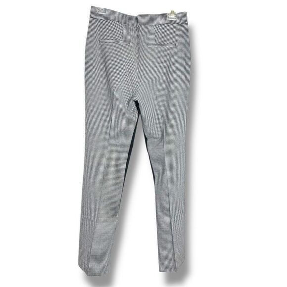 DOROTHEE SCHUMACHER Straight Leg Black/White Houndstooth Trouser Pant Women’s 2 - Picture 3 of 6